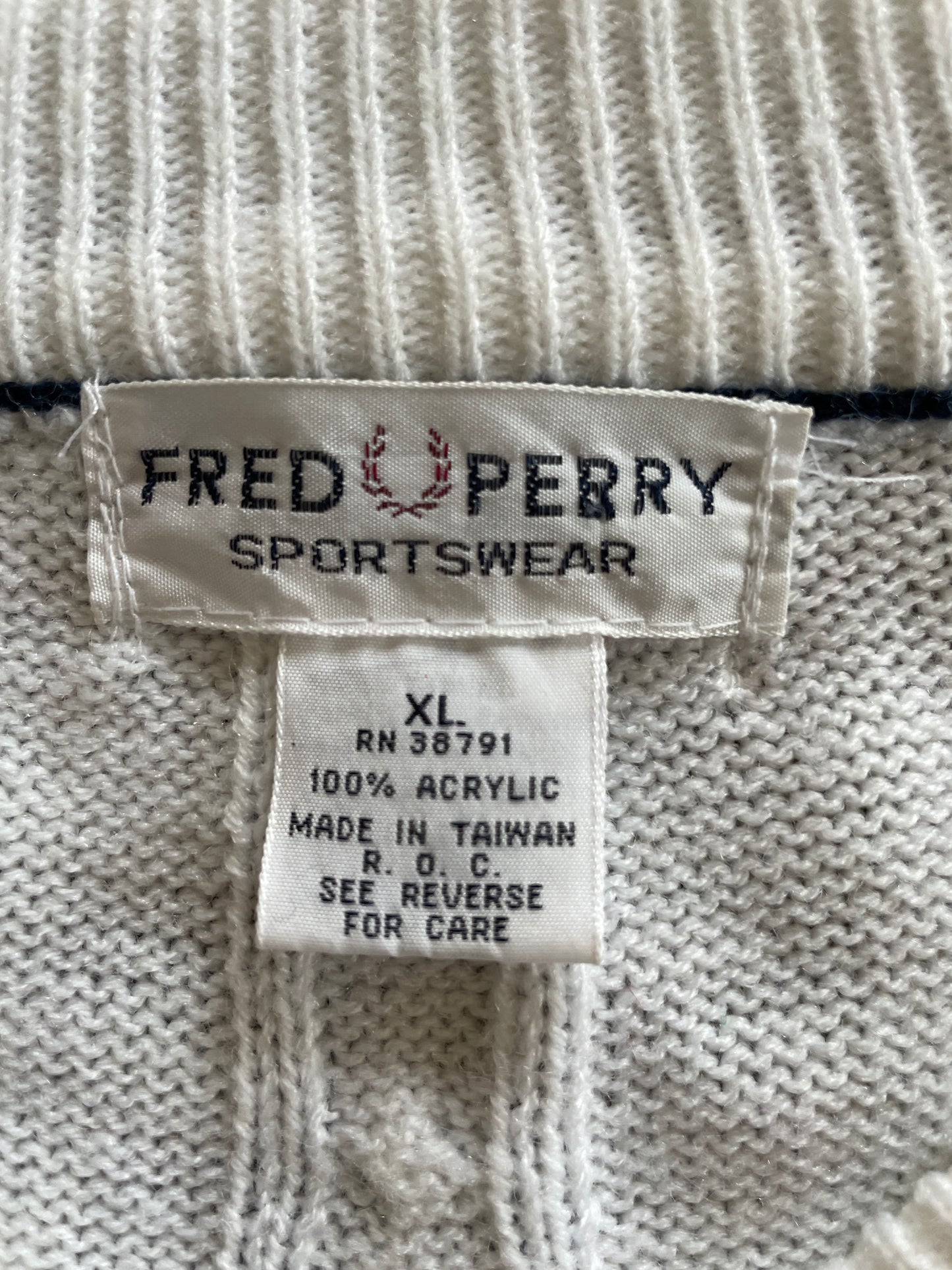 Fred Perry Tennis Sweater
