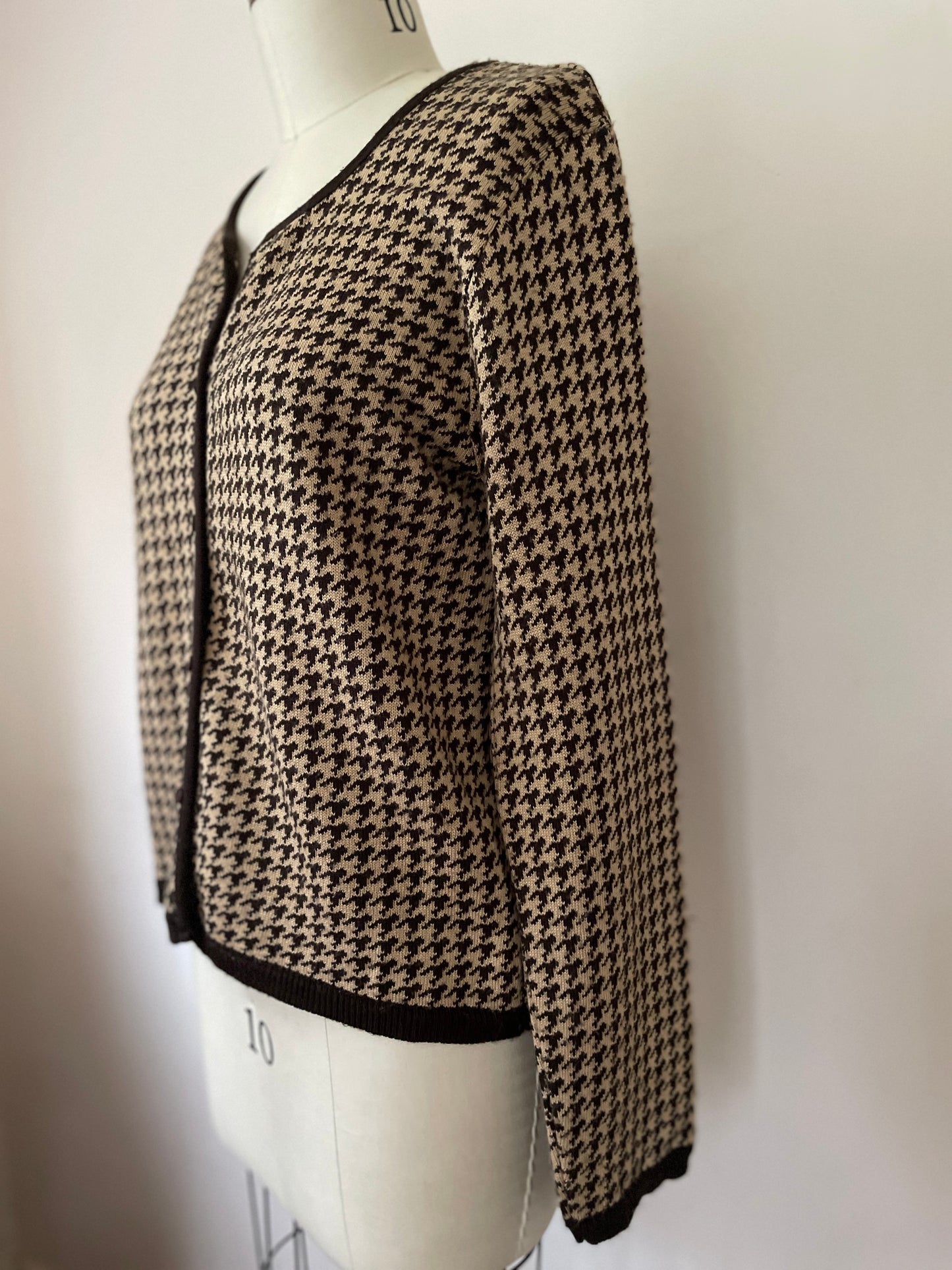 Houndstooth Cardigan