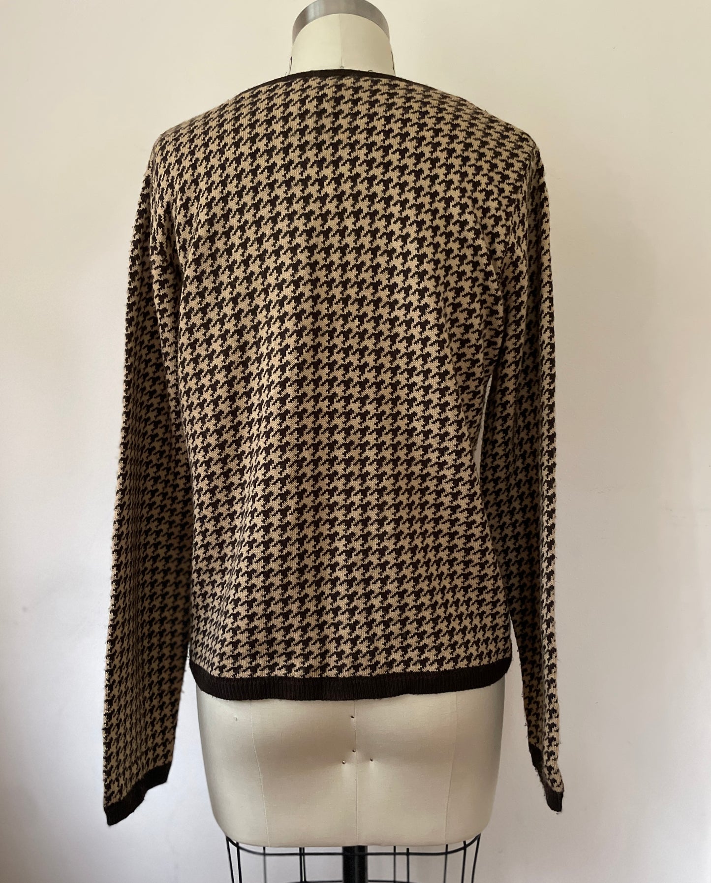Houndstooth Cardigan