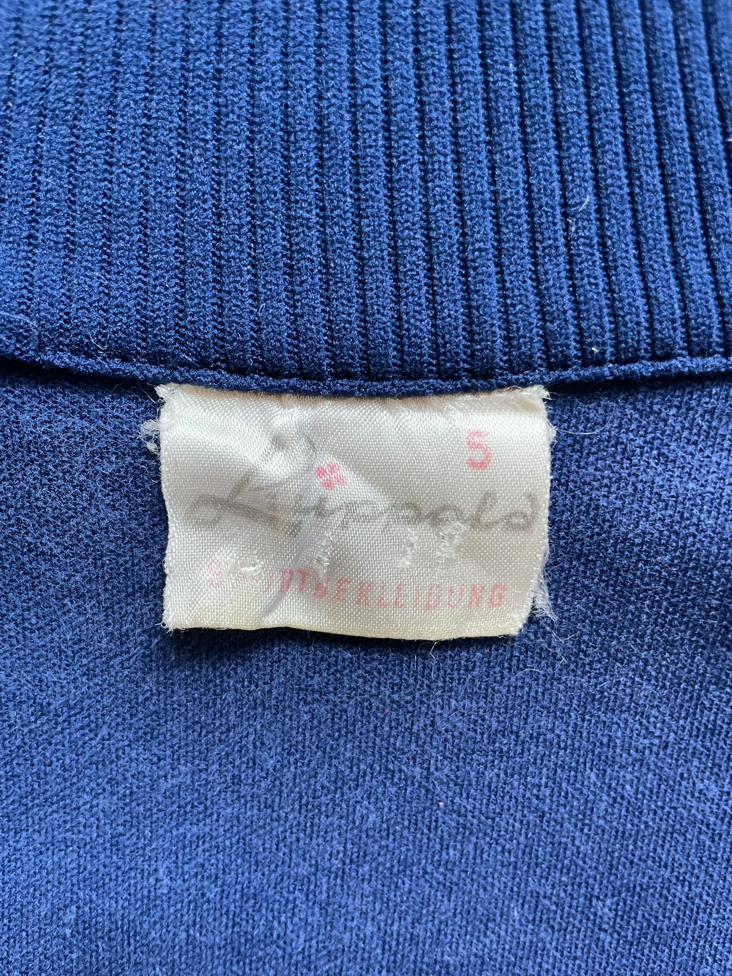 Striped High Collared Track Jacket