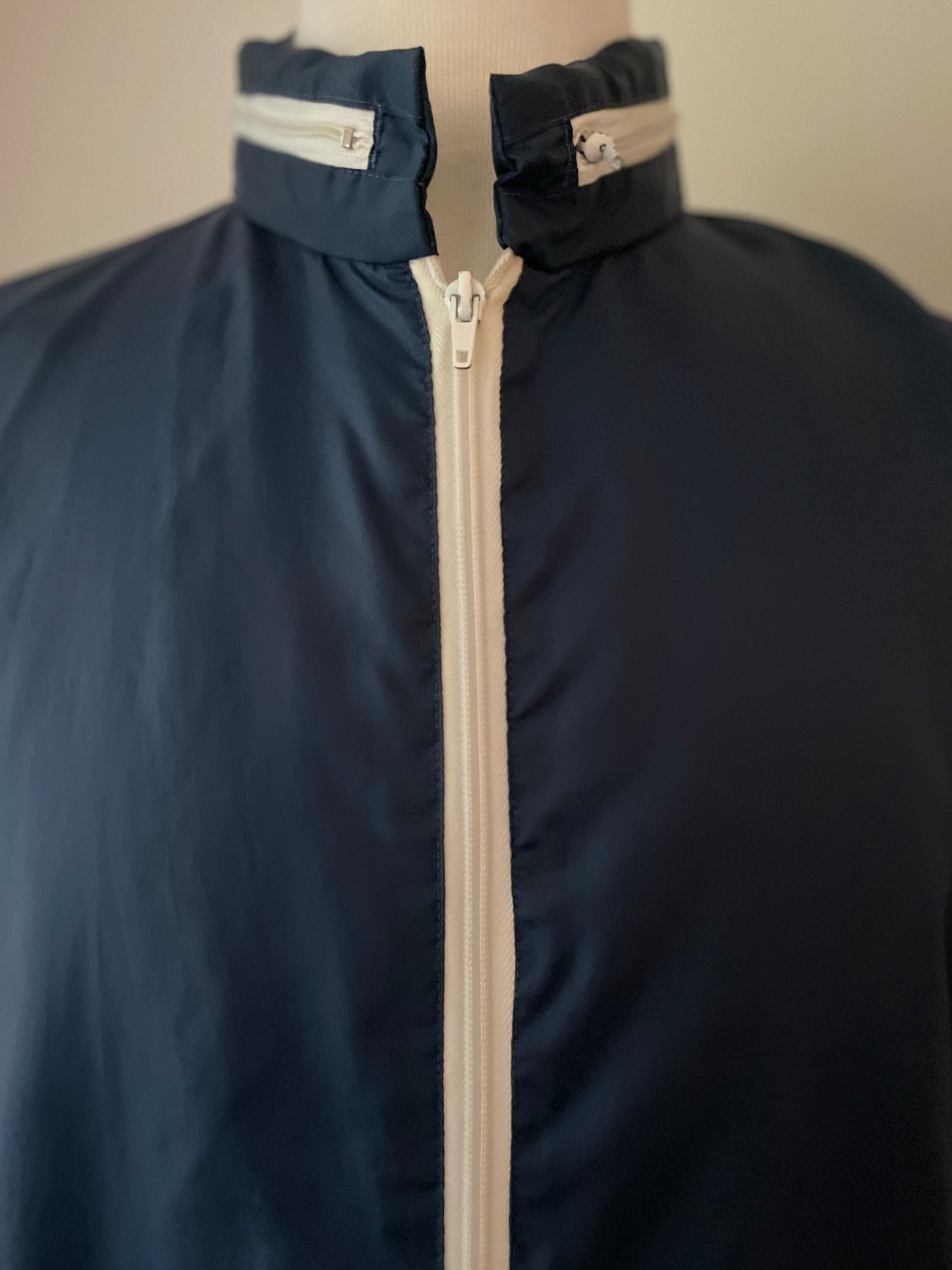 Classic Navy Windbreaker