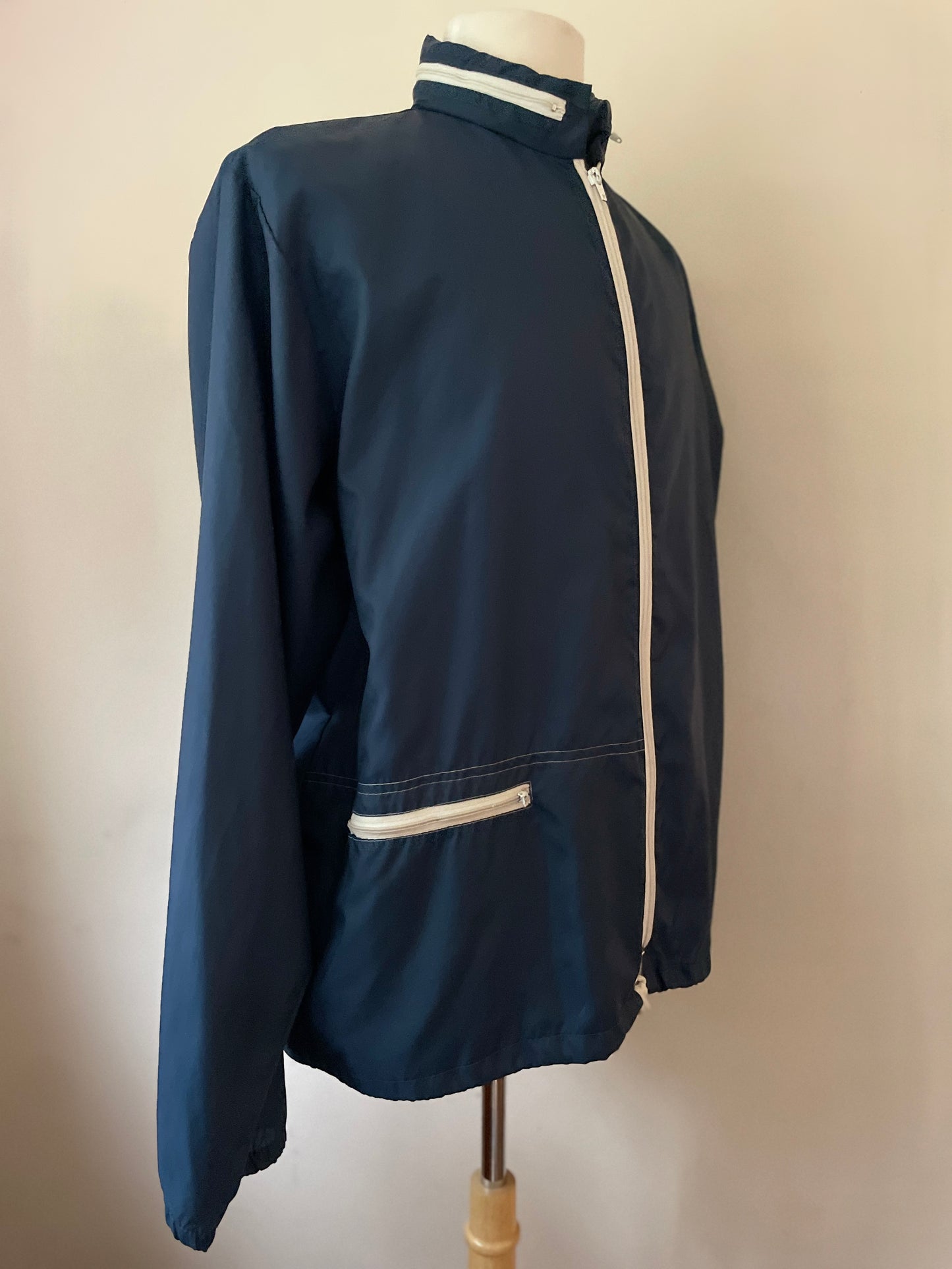 Classic Navy Windbreaker