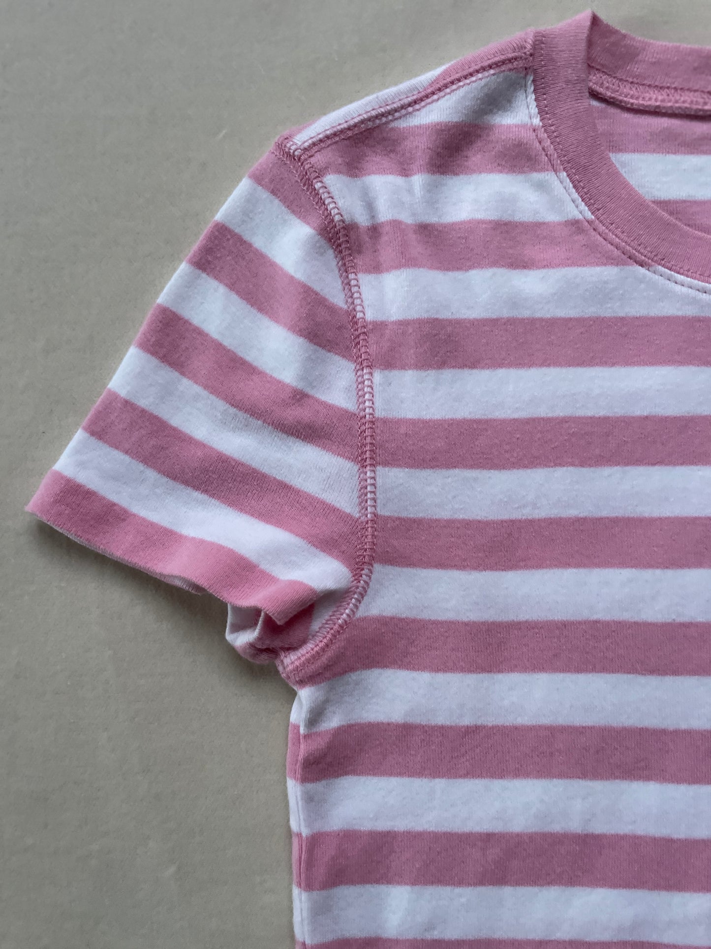 Strawberry Sherbet Striped Tee