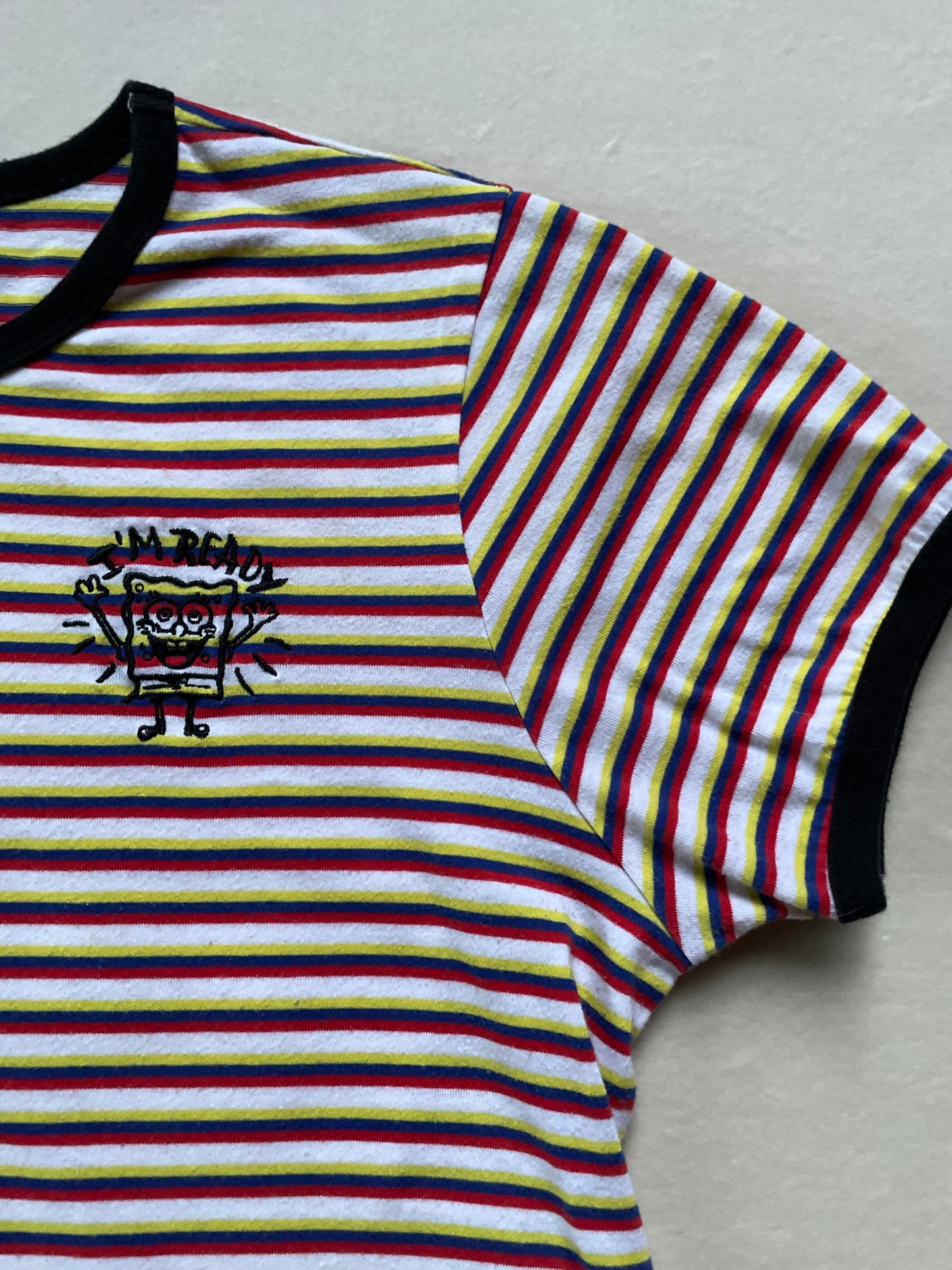 Spongebob Squarepants Vintage Stripe Tee