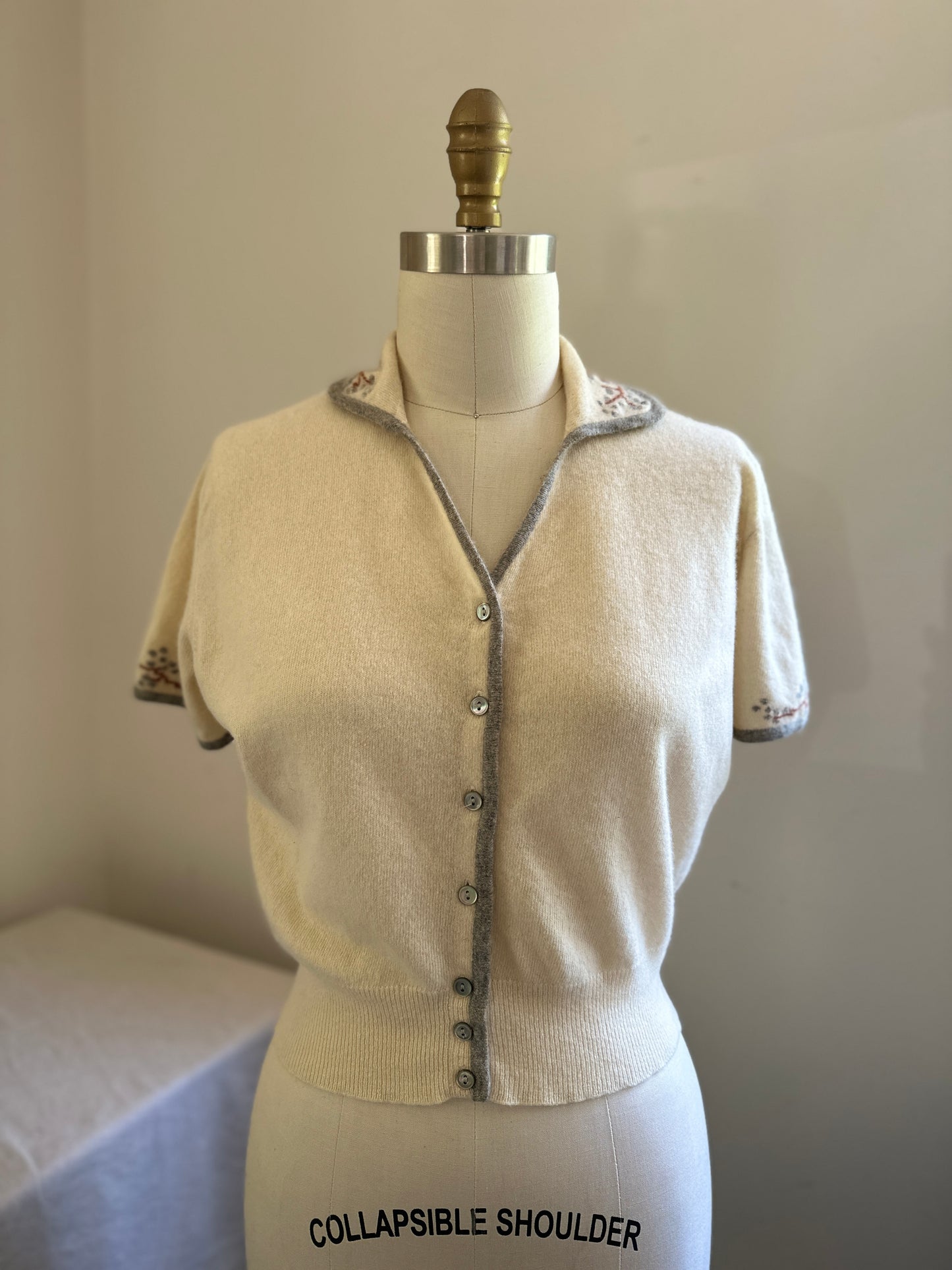 Bernhard Altmann Cream Cashmere Sweater