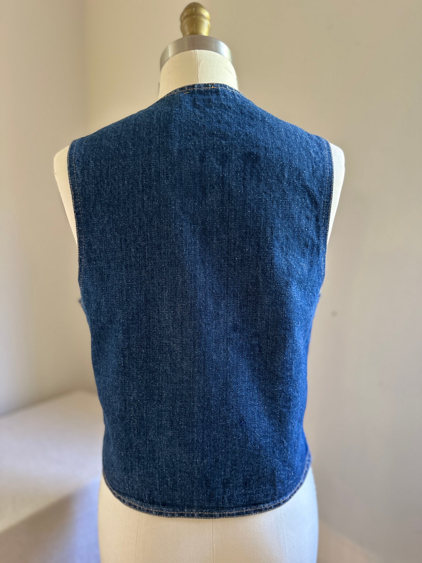 Levi's Denim 3-Snap Up  Vest
