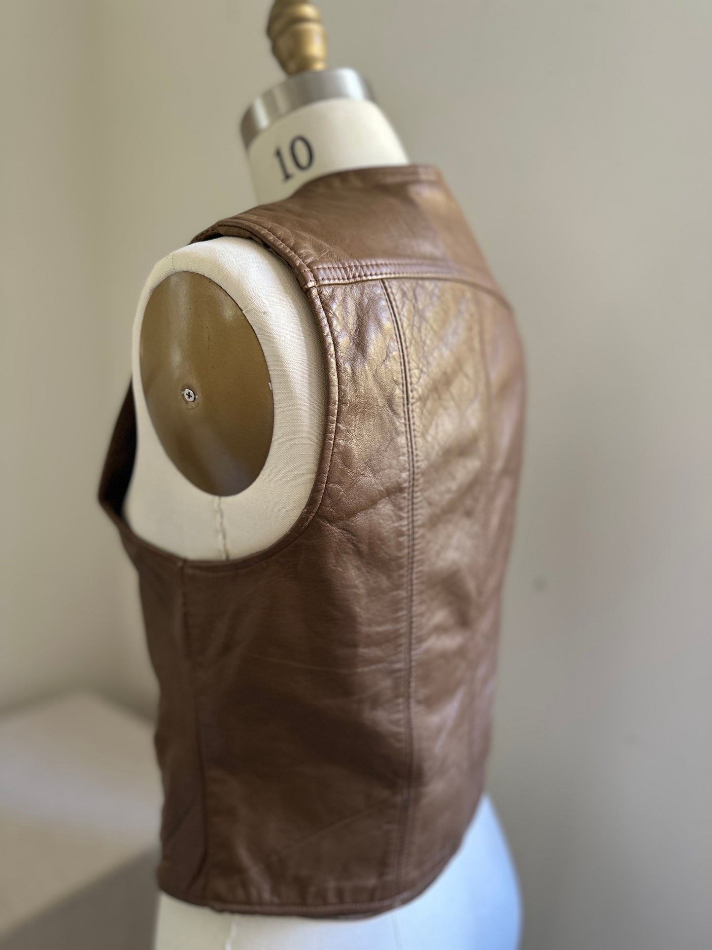 Fidelity Leathers Brown Leather Vest