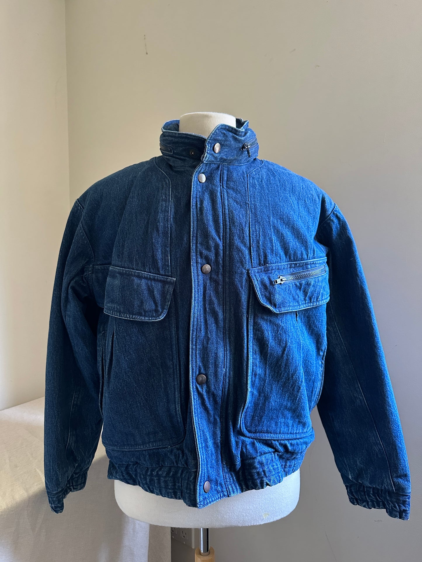 Weather Watcher Denim Zip/Snap Big Pocket Denim