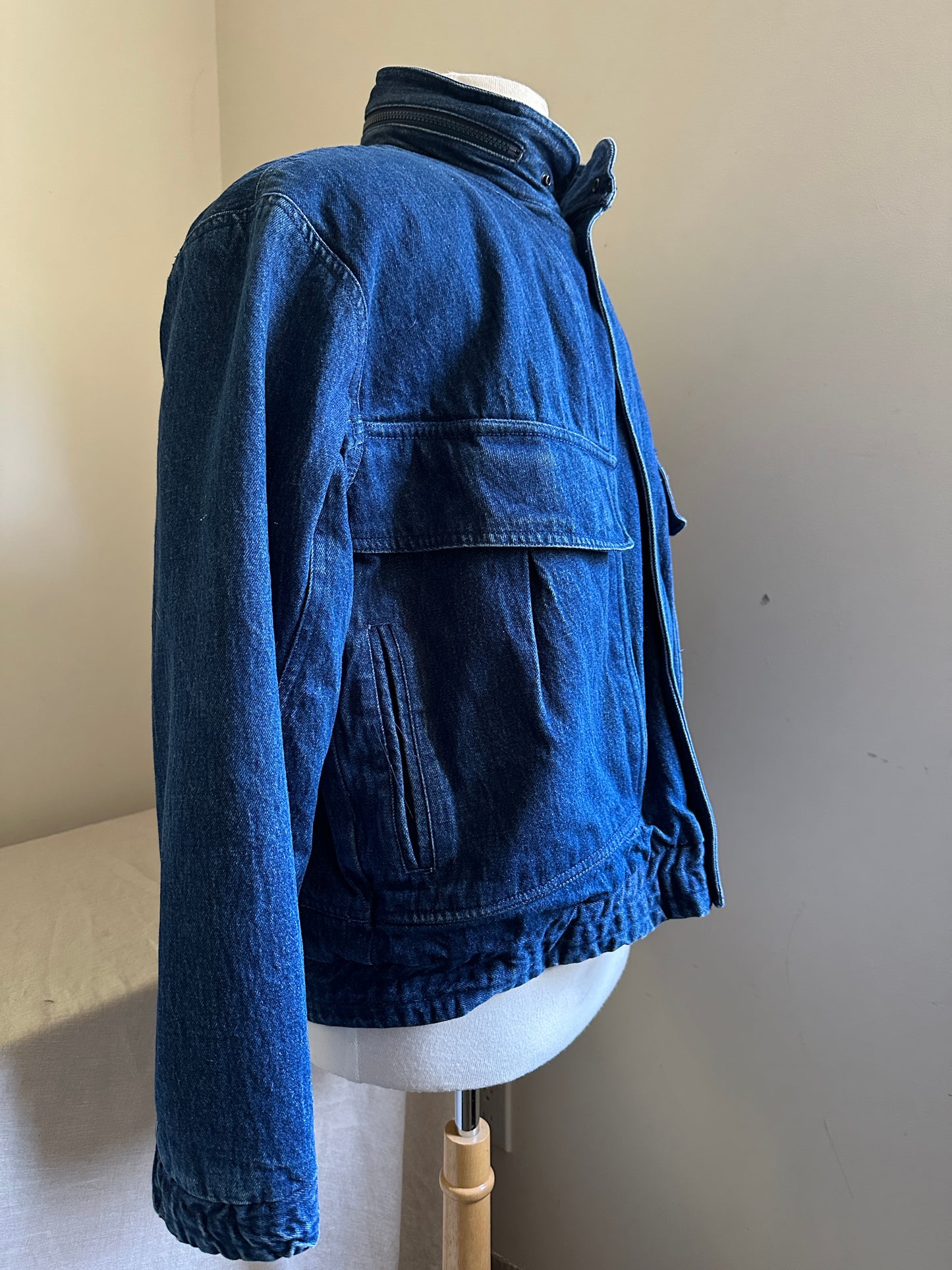 Weather Watcher Denim Zip/Snap Big Pocket Denim