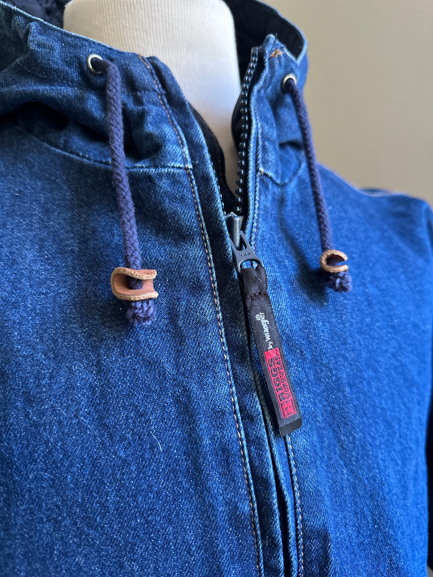 Riggs Workwear by Wrangler Hooded Denim Jacket