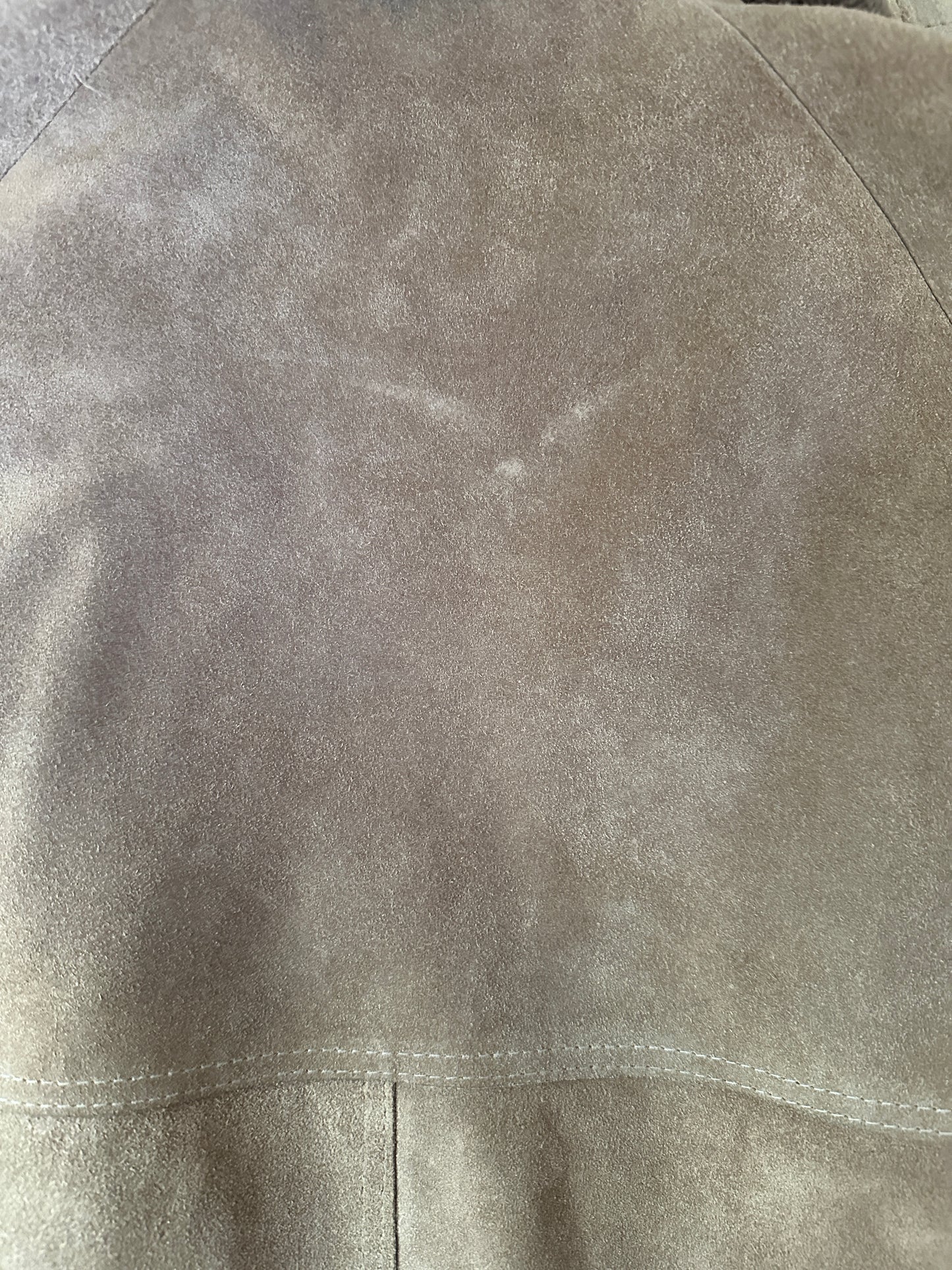 A & F Originals Brown Snap Up Leather Jacket