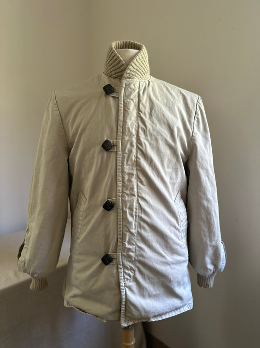 House of Shanhouse Sportswear Beige Button Up Work Jacket