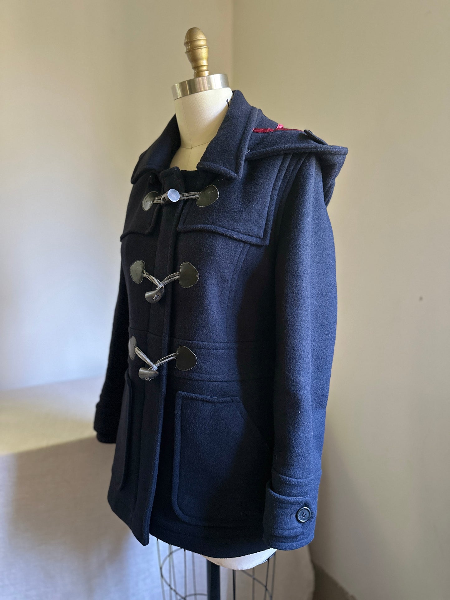 Barbour Navy Blue Pea Coat