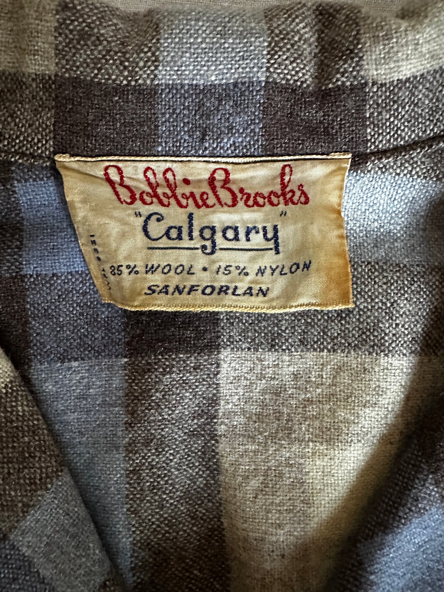 Bobbie Brooks Plaid Button Up Jacket