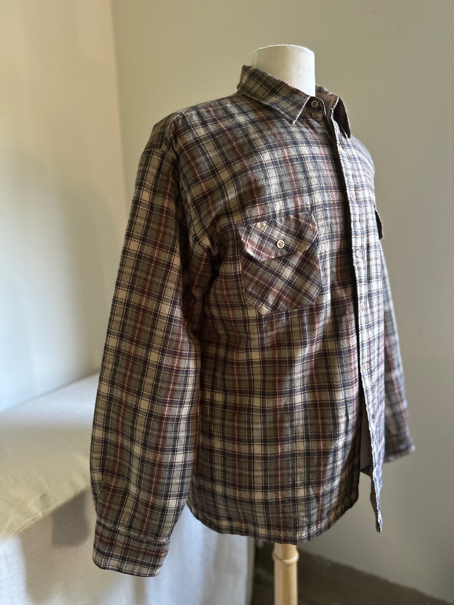 Nofade Quilted Flannel Jacket