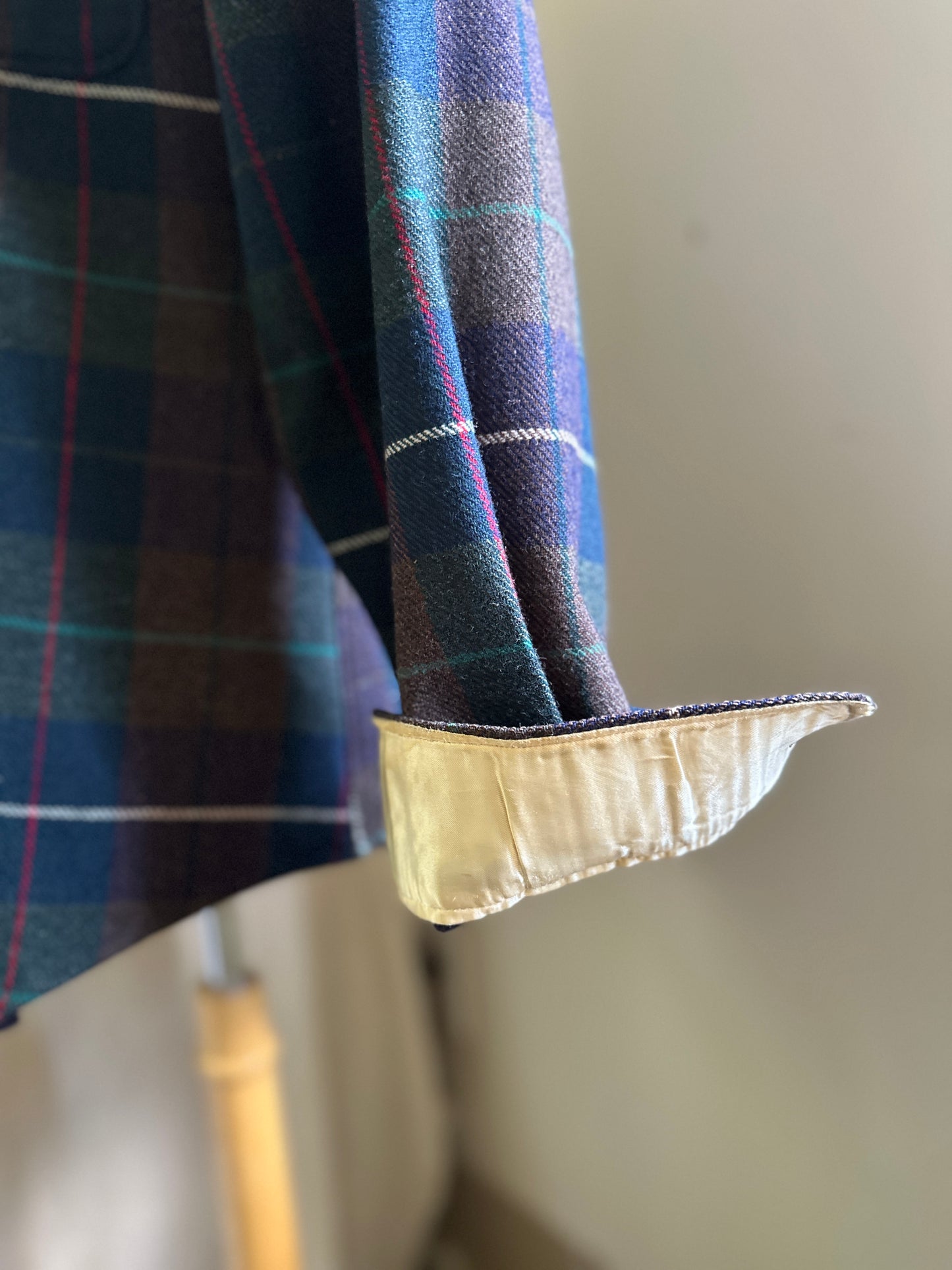 Albert Limited Plaid Wool Button Up Shirt