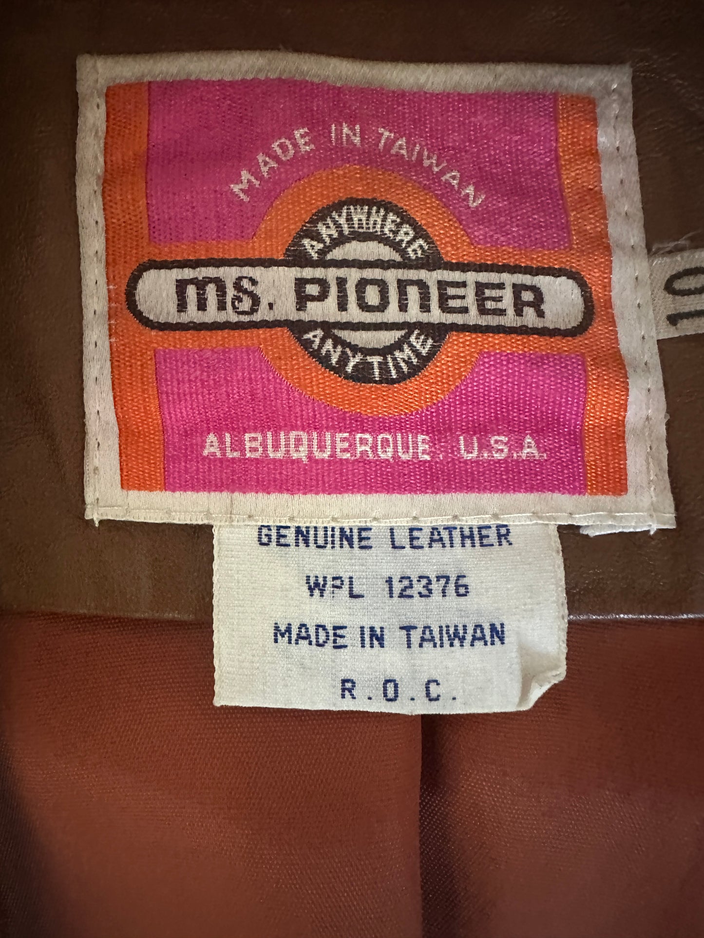 Ms. Pioneer Leather Trench Coat