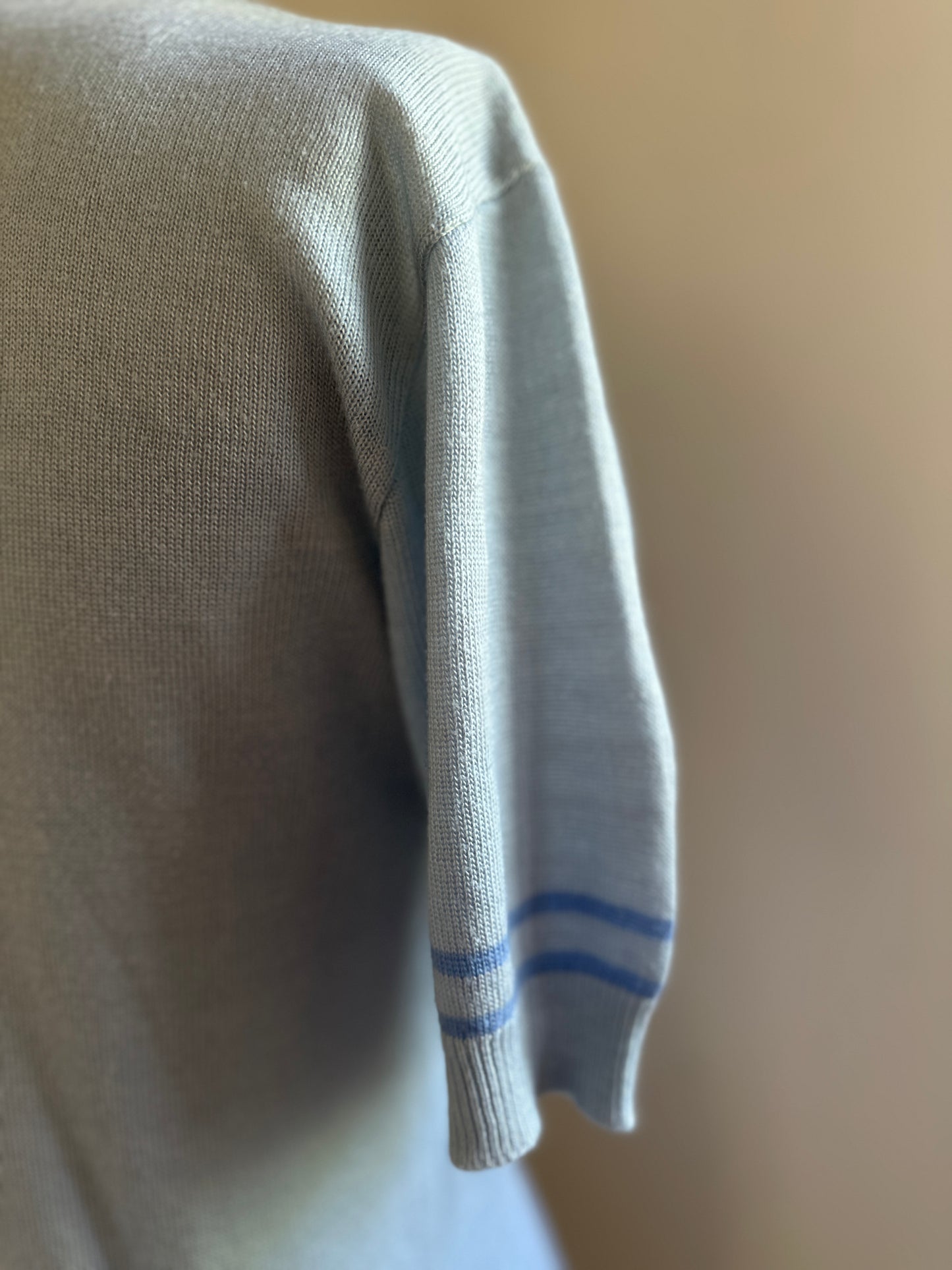 Himalaya Blue Baby Blue Zebra Sweater