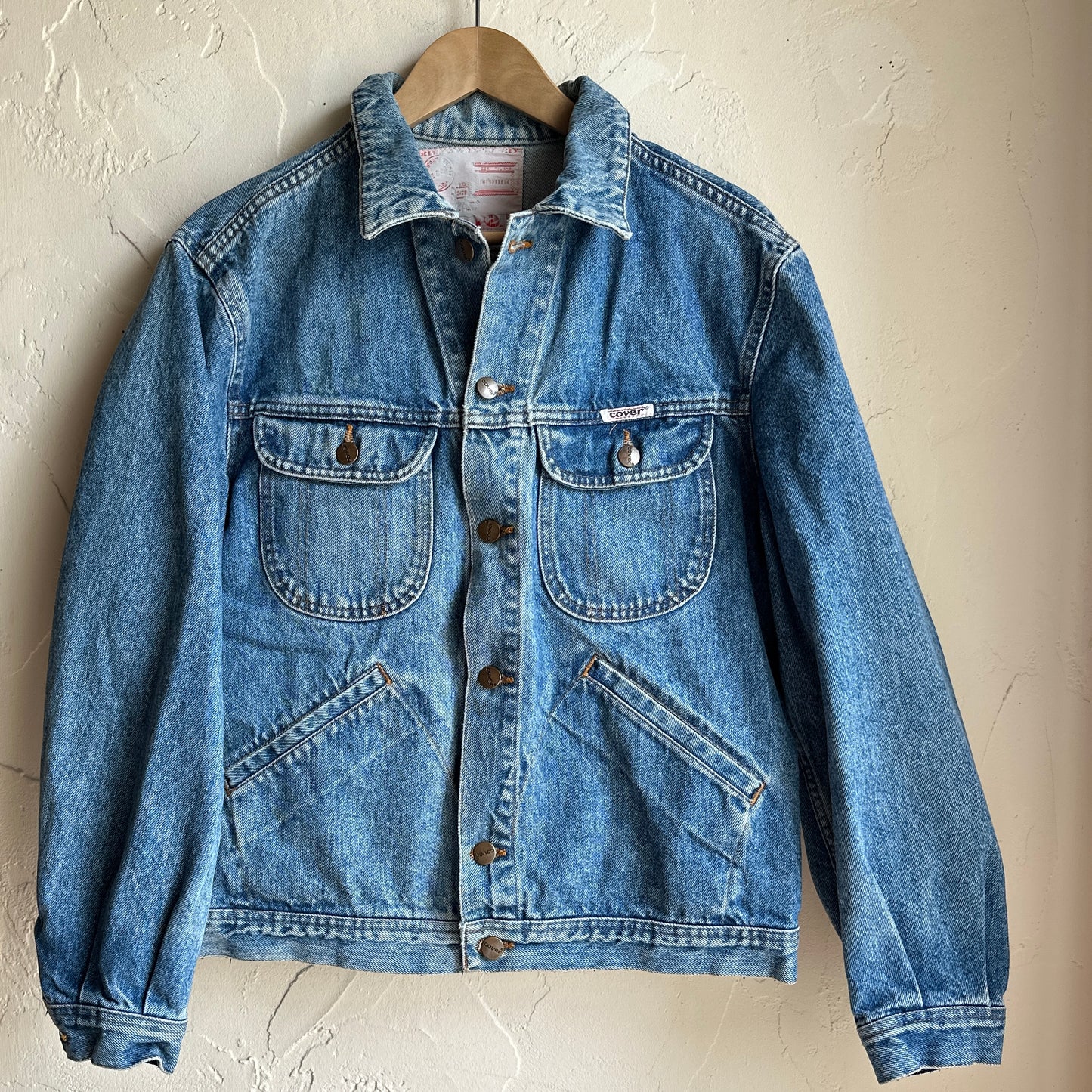 Cover Denim Button Up Jacket