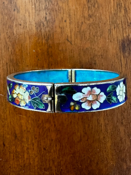 Art Deco Enamel Bangle