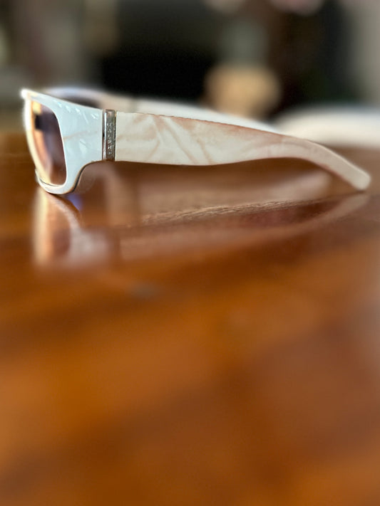 White Rimmed Ralph Lauren Sunglasses