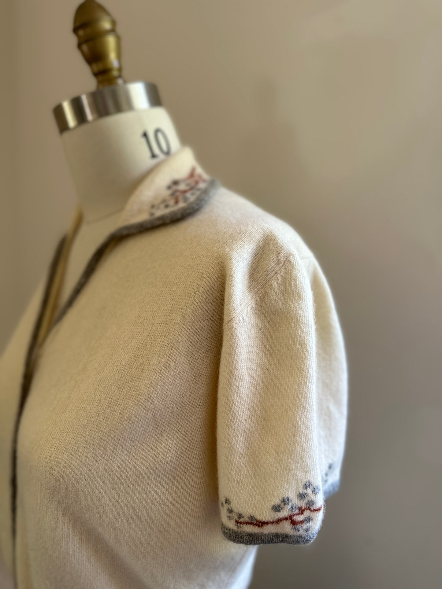 Bernhard Altmann Cream Cashmere Sweater