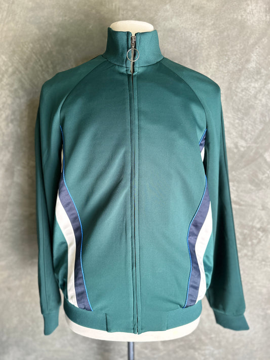 Jewel Green Zip Up Jacket