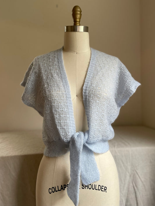 Sweet Periwinkle Blue Shrug