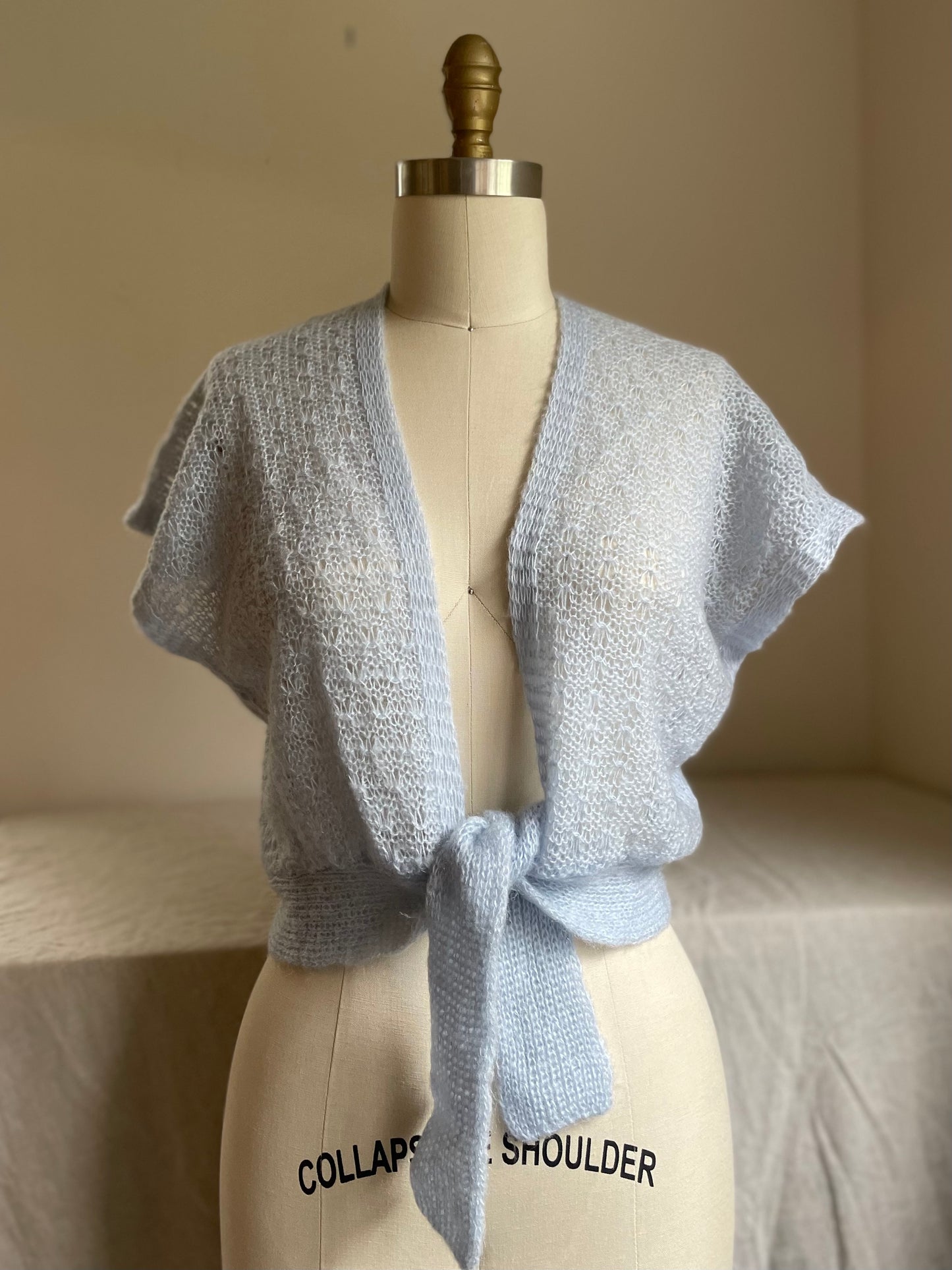 Sweet Periwinkle Blue Shrug