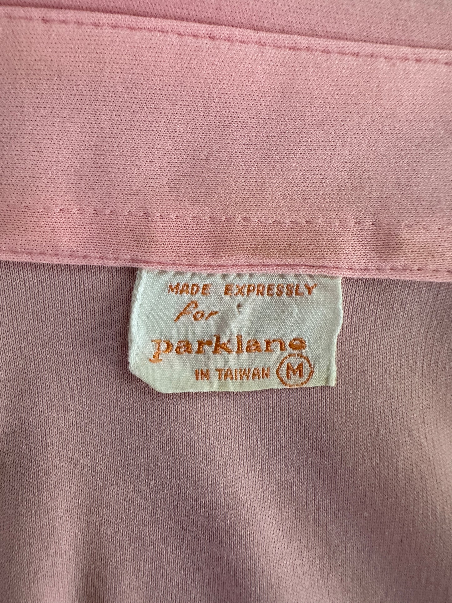 Parklane Soft Pink Wide Collar Blouse