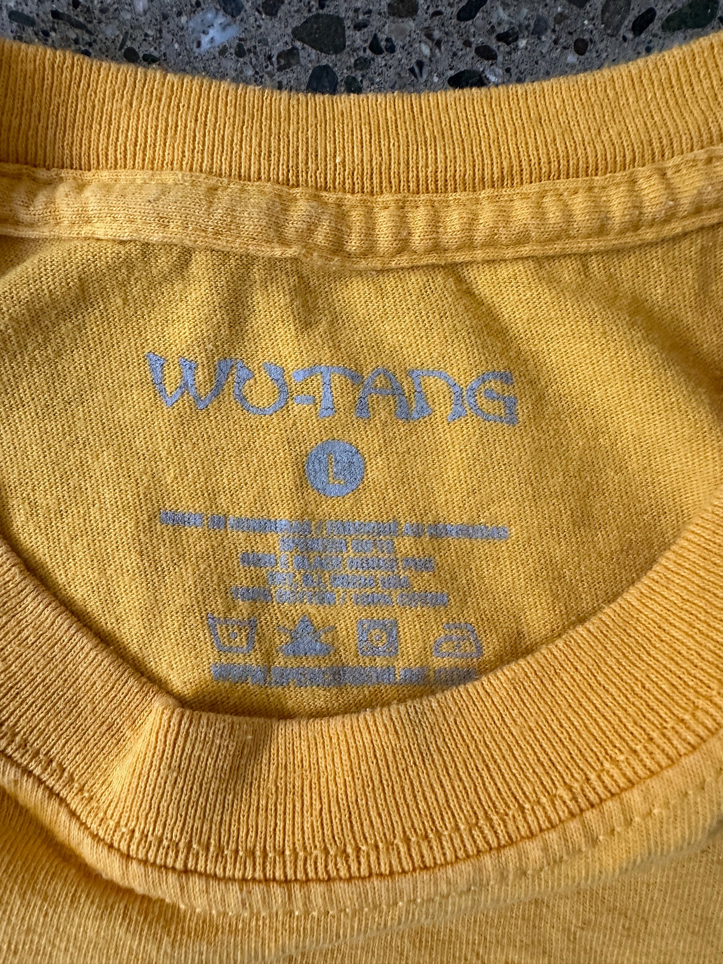 Yellow Wutang Tee Shirt