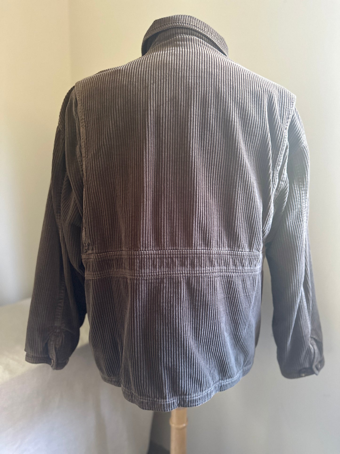 High Sierra Charcoal Green Corduroy Jacket