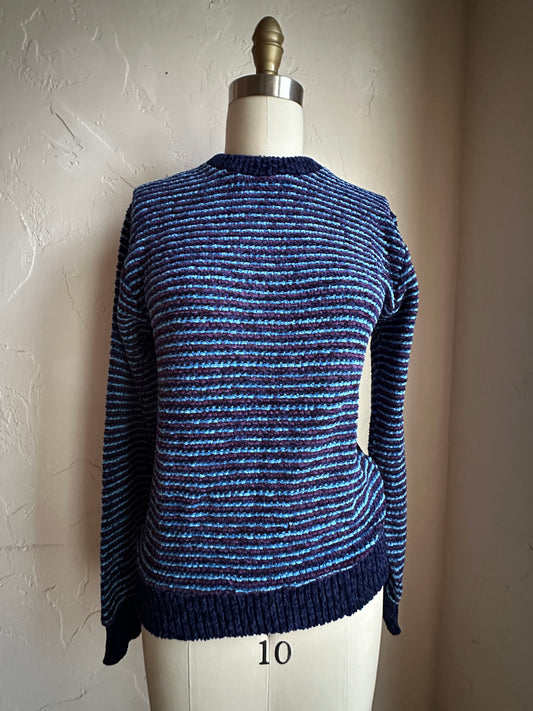 Chenille Striped Sweater