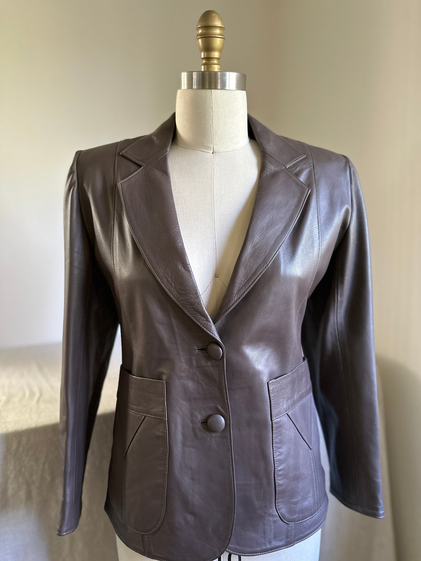 Sylvia Incirlik Turkish Leather Jacket