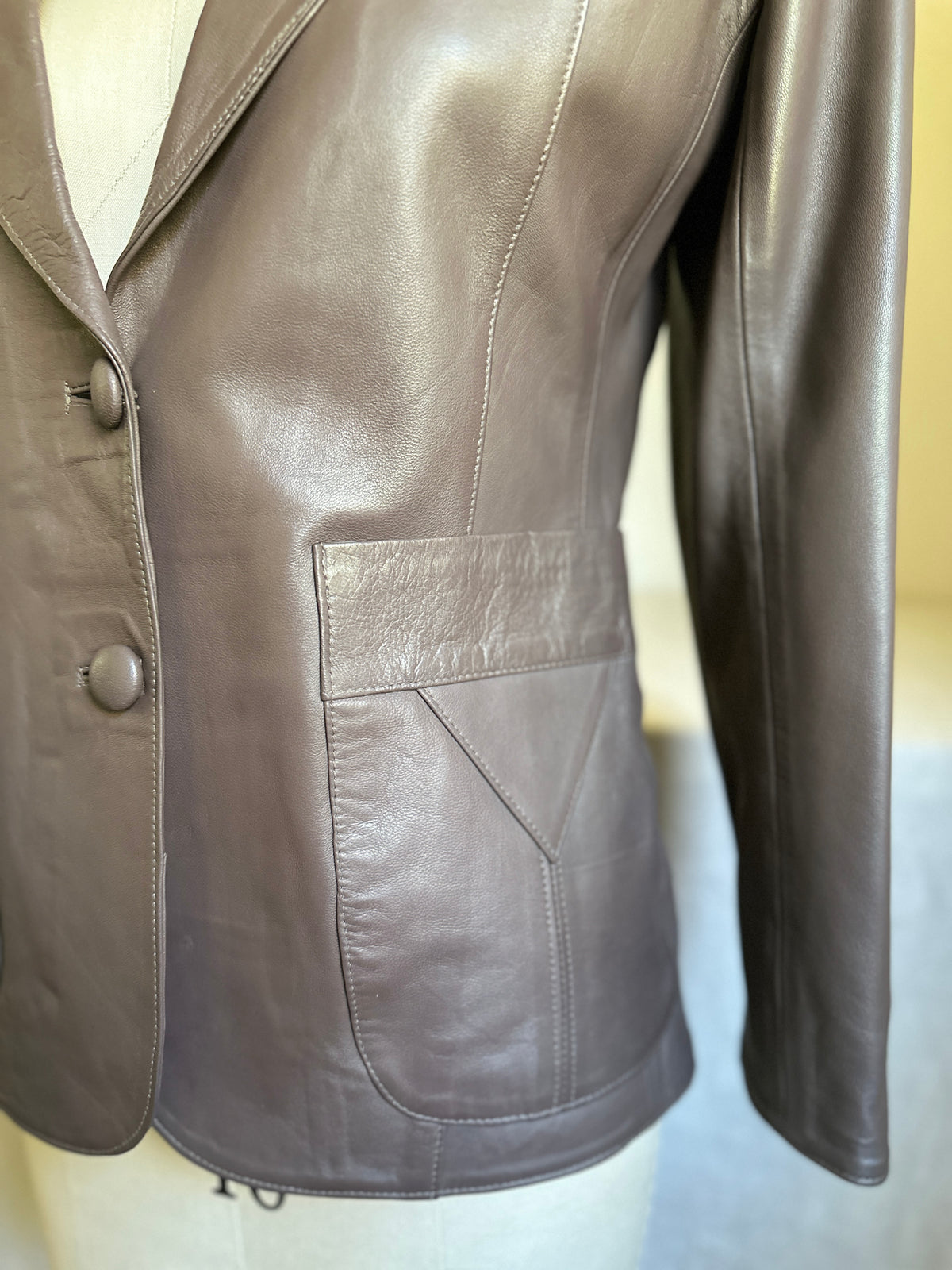 Jacker Turkish Sylvia Incirlik Turkish Leather Jacket – Foggy Dogs Vintage