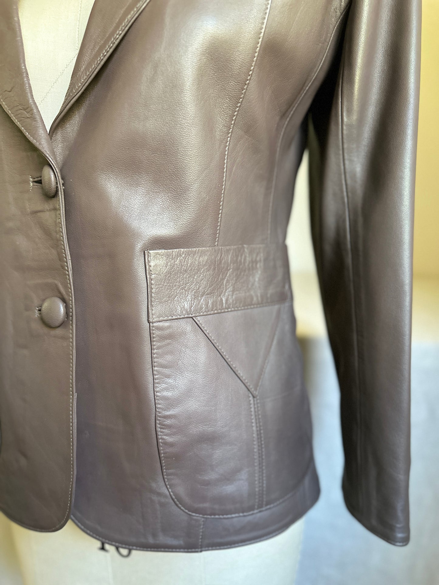 Sylvia Incirlik Turkish Leather Jacket