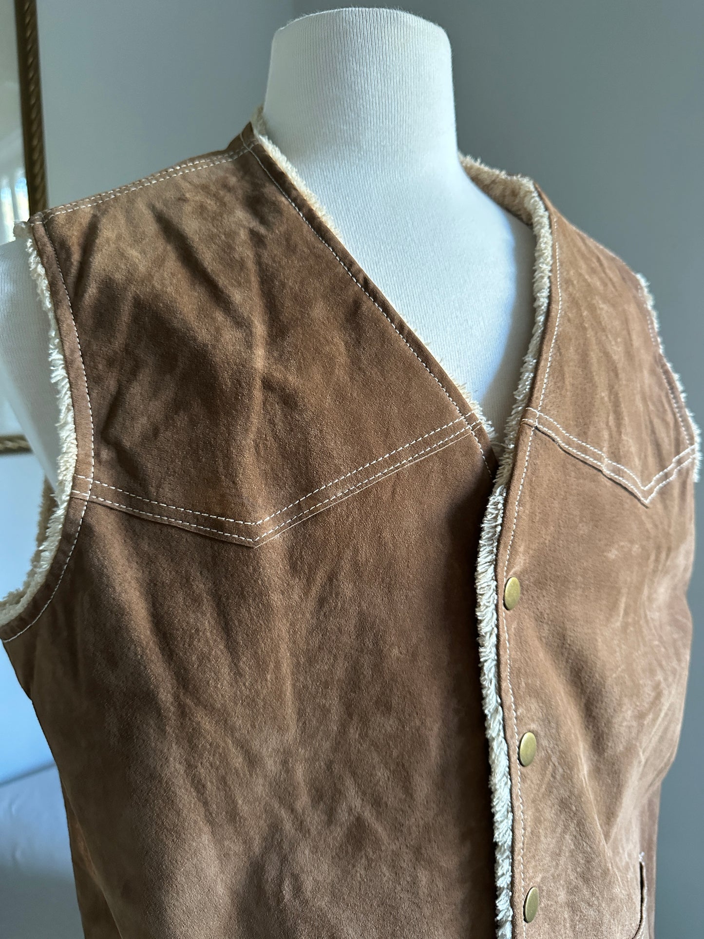 Scully Suede Leather Vest
