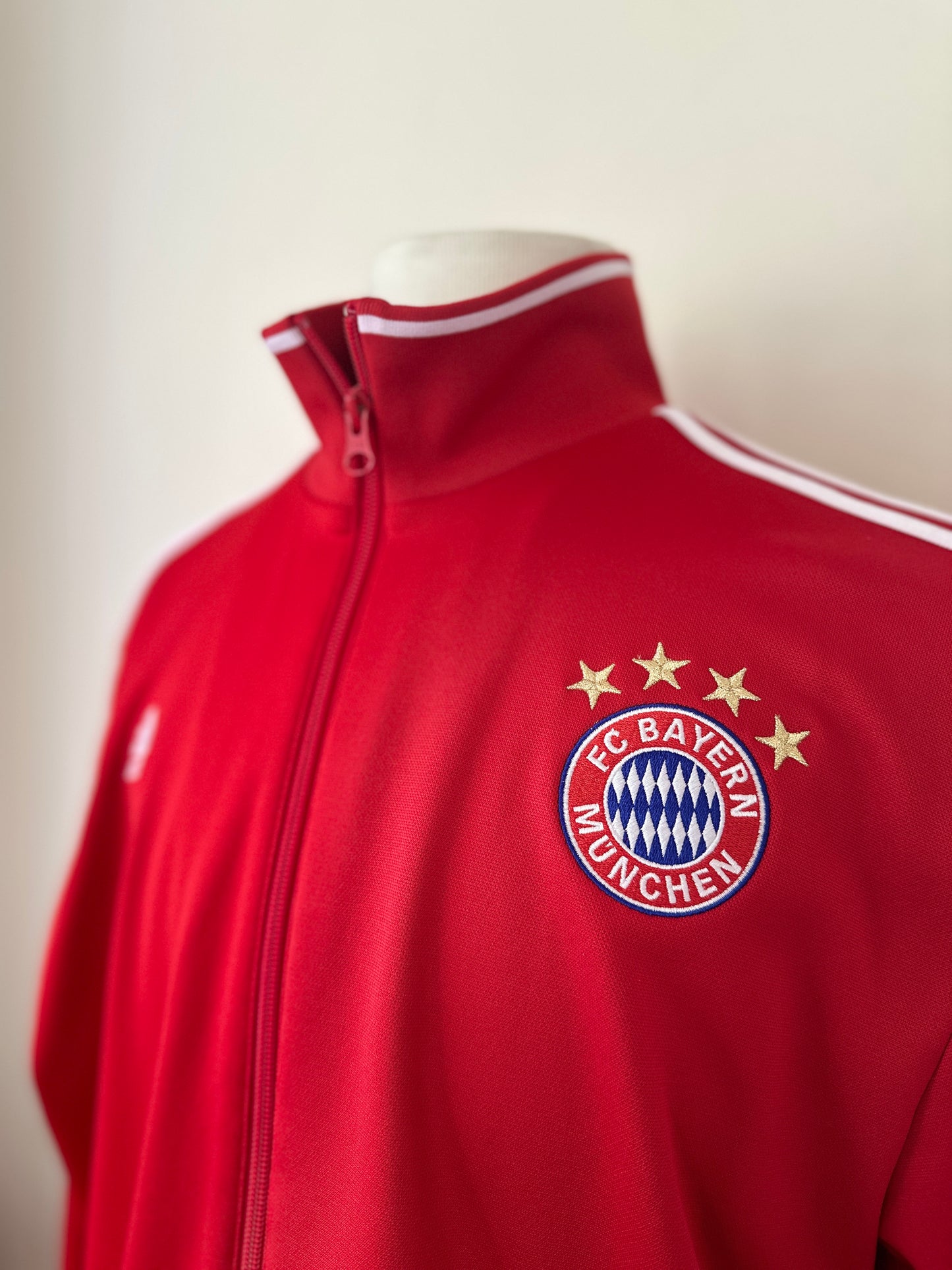 Adidas FC Bayern München Red Track Jacket