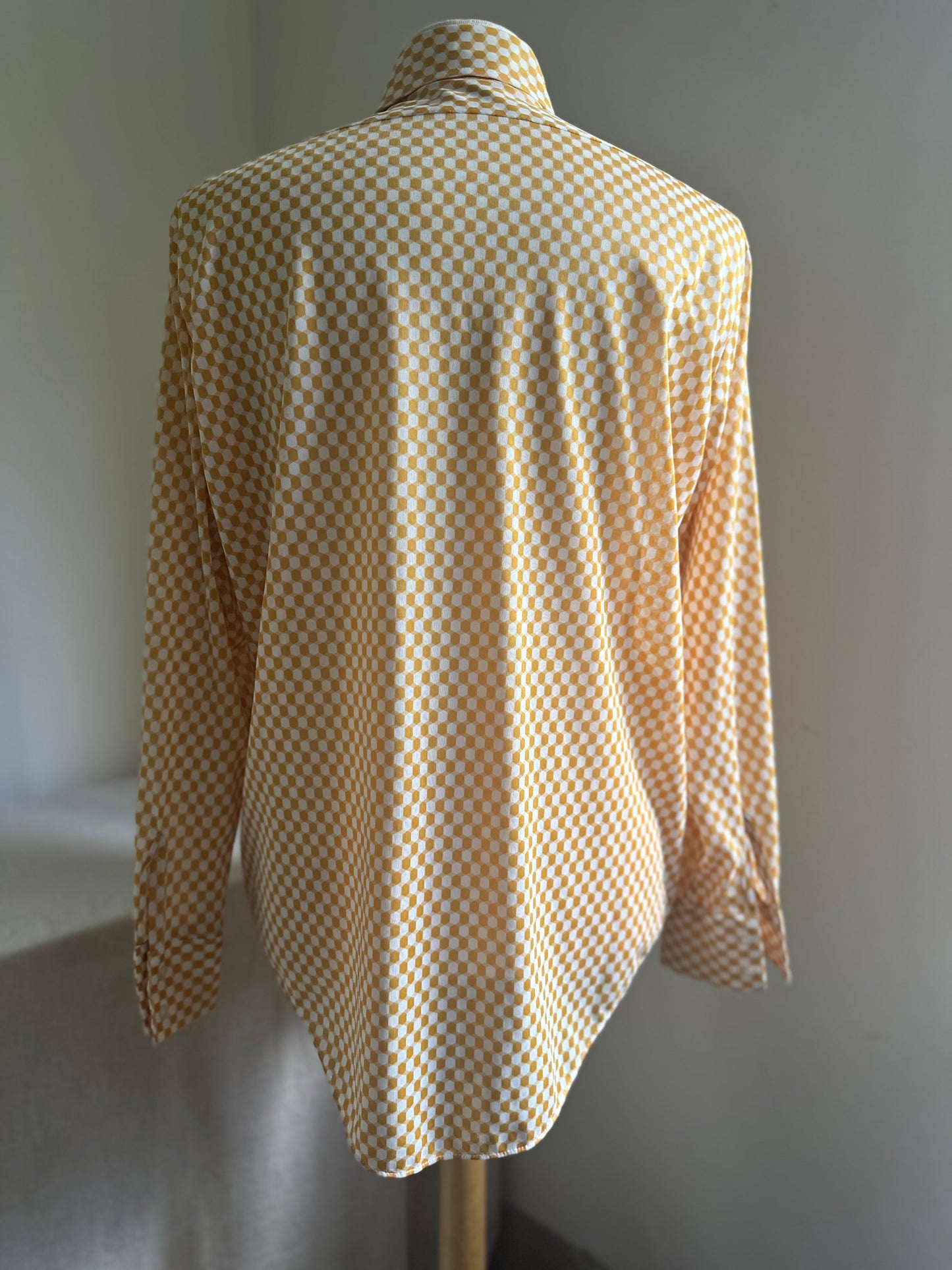 Westvale Honeycomb Gold Dress Shirt