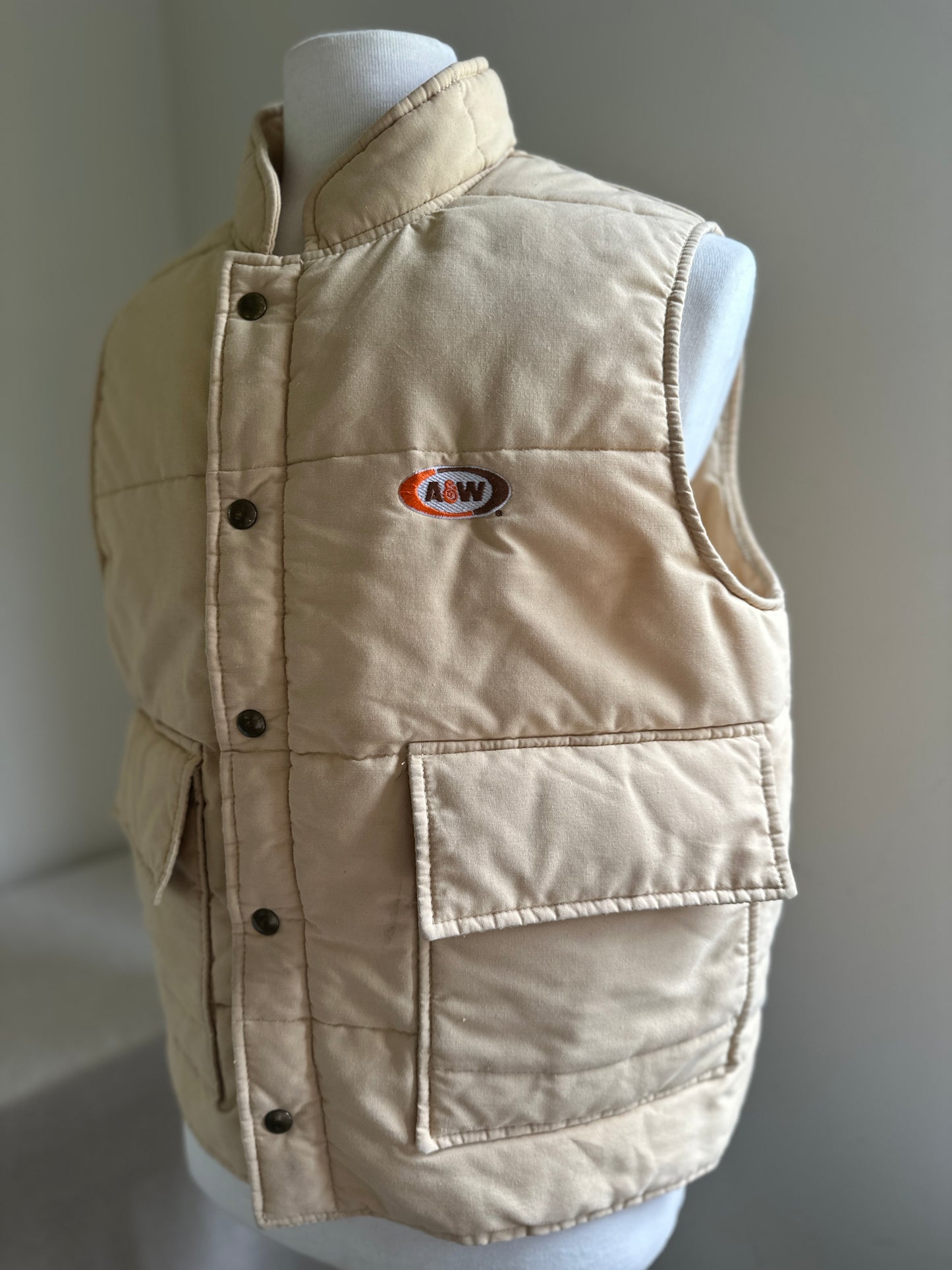 The Louisville Line A&W Khaki Vest