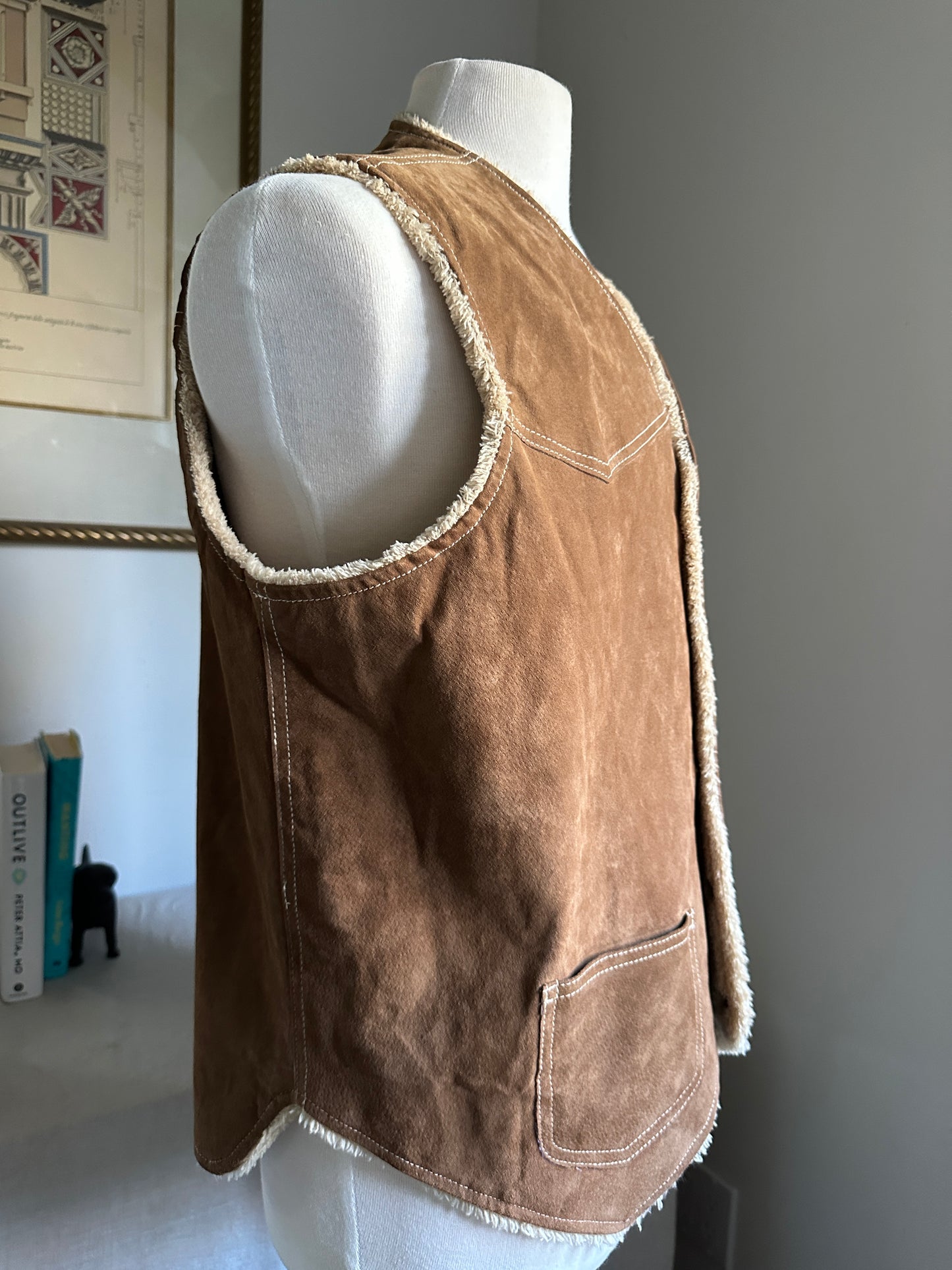 Scully Suede Leather Vest