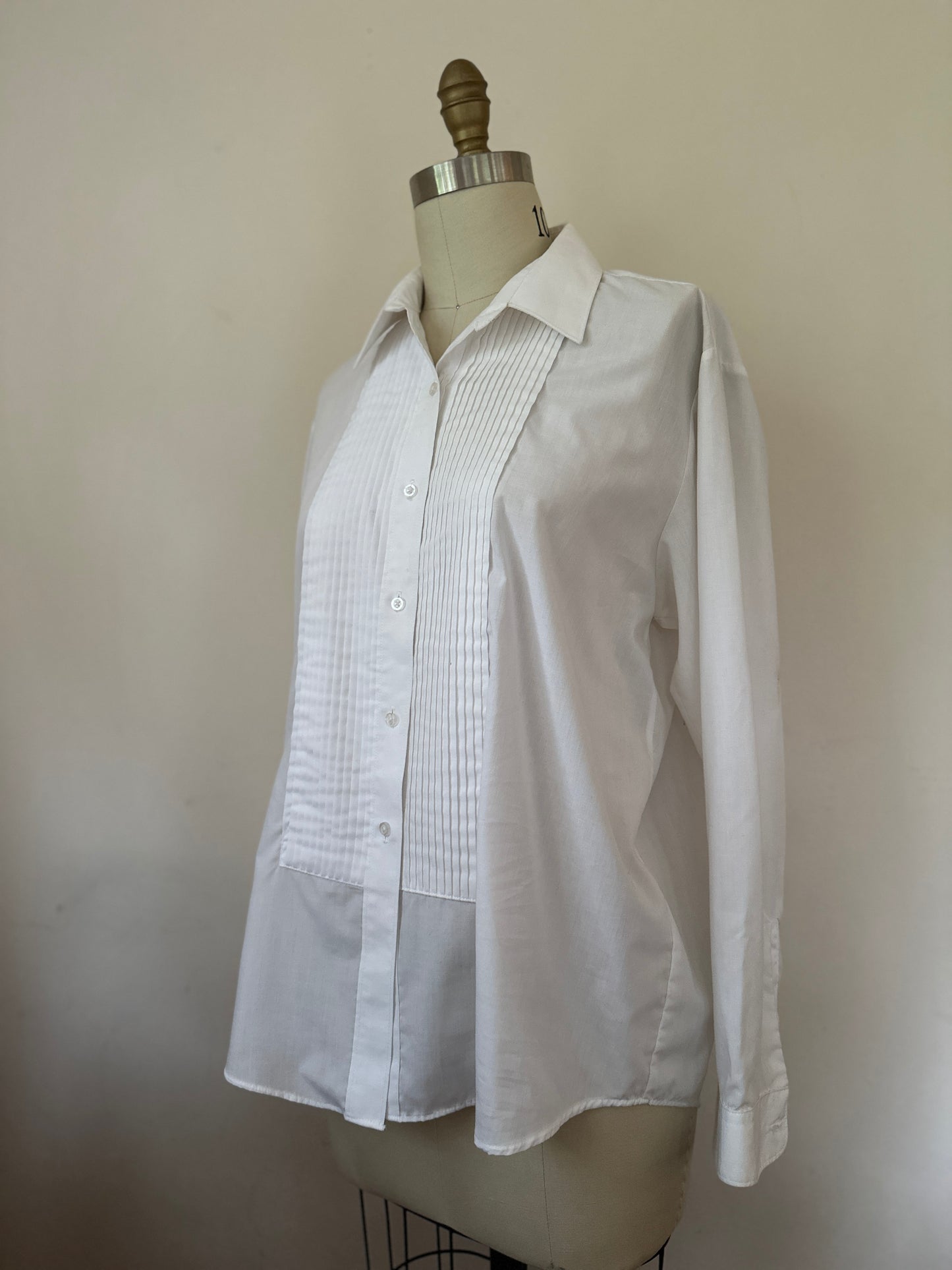 After Six White Tuxedo Dress shirt