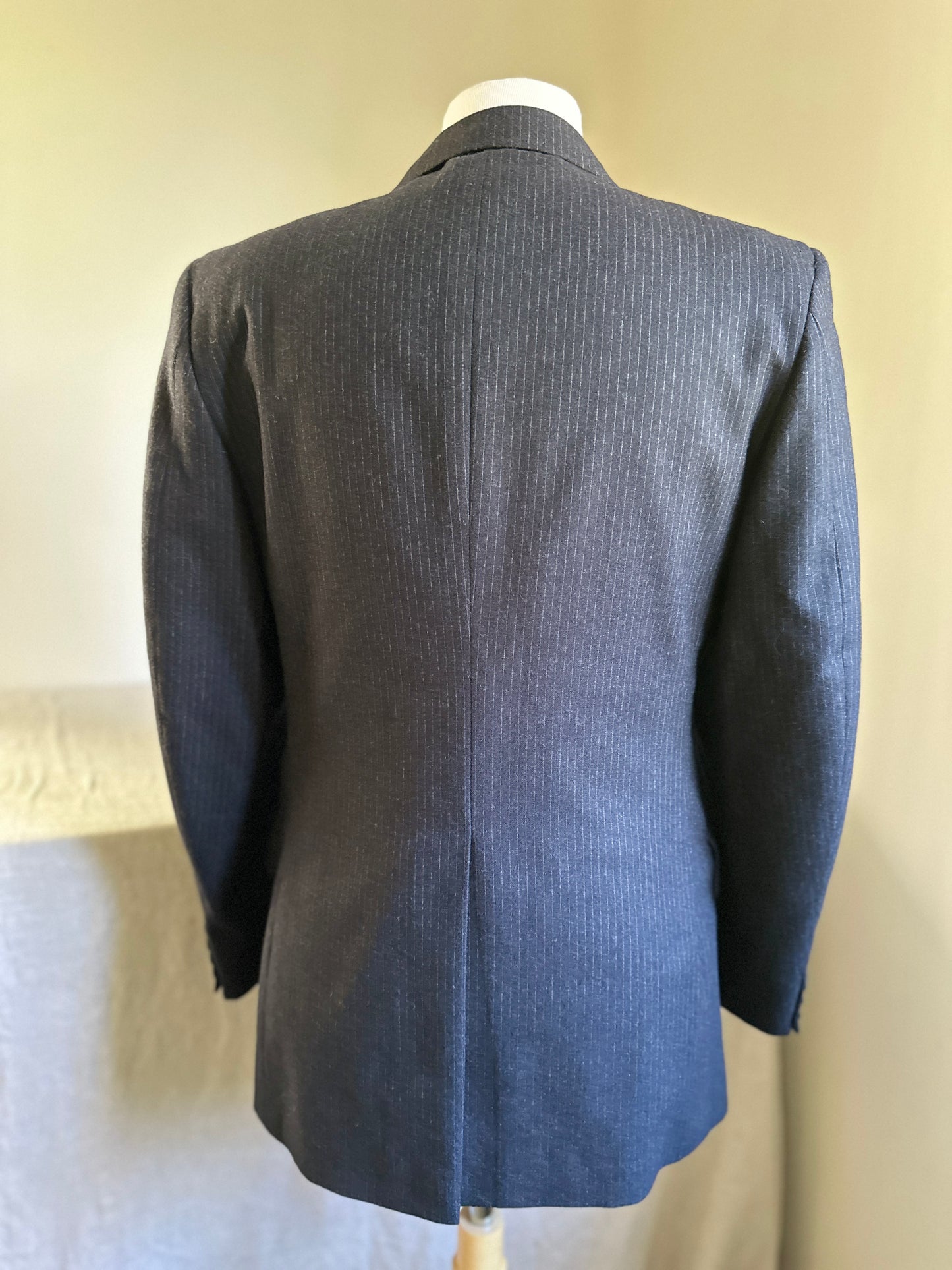 Alexandre Charcoal Pin-Stripe Jacket