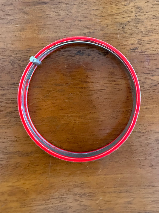 Blue and Red Bound Bangles