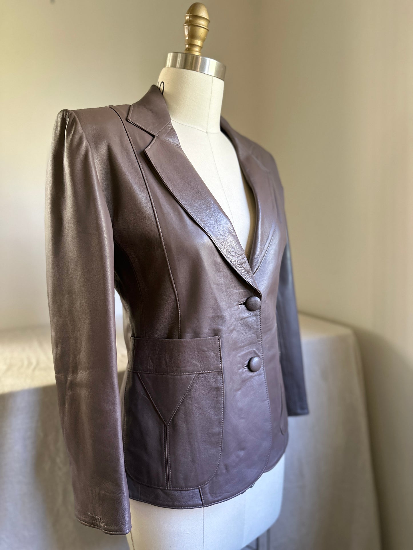 Sylvia Incirlik Turkish Leather Jacket