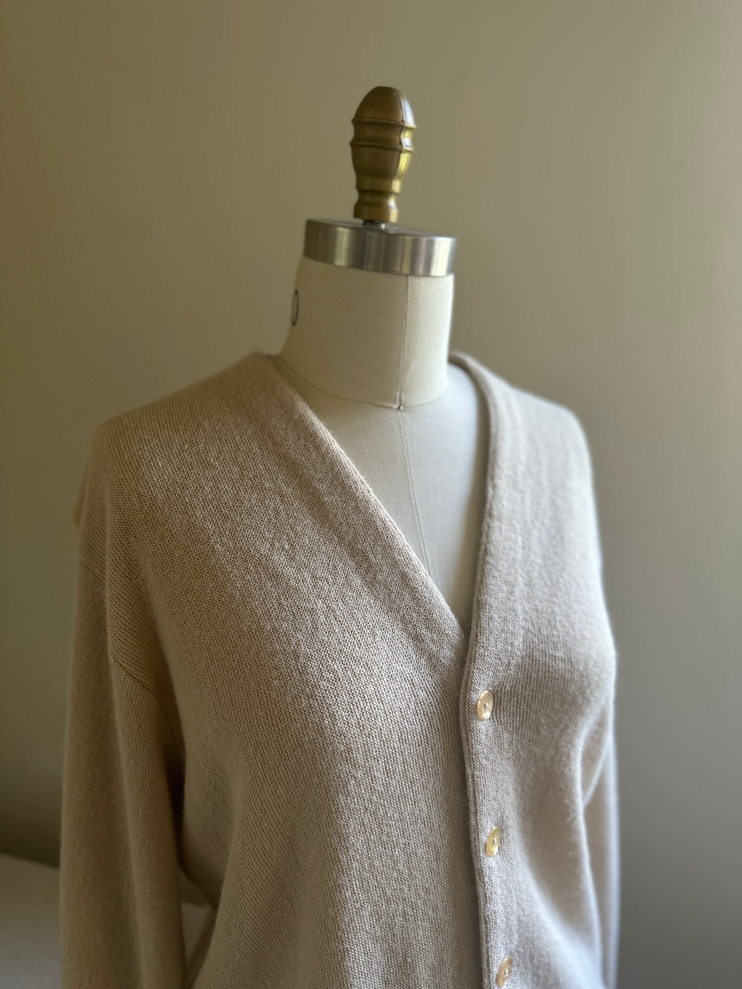 Lord Jeff Beige Golf Sweater