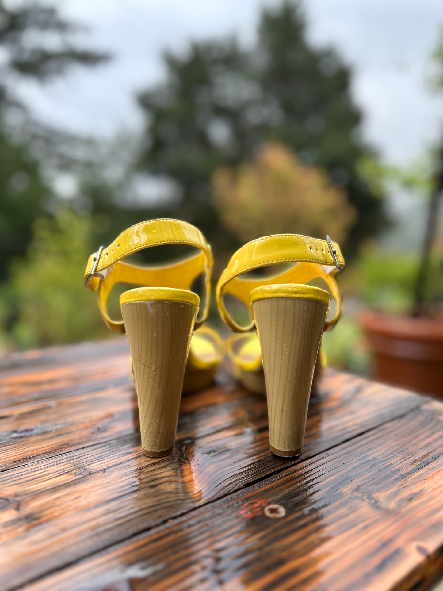 High Yellow Sandals
