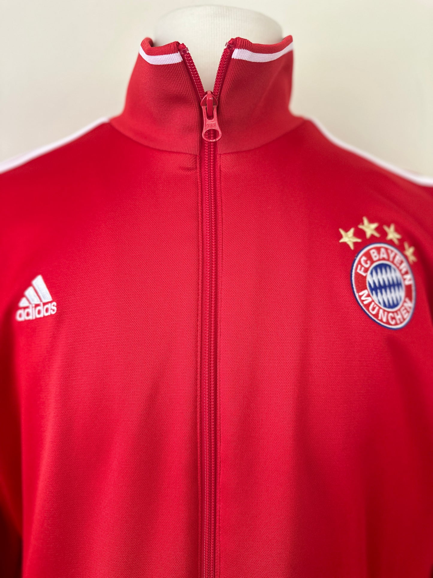 Adidas FC Bayern München Red Track Jacket
