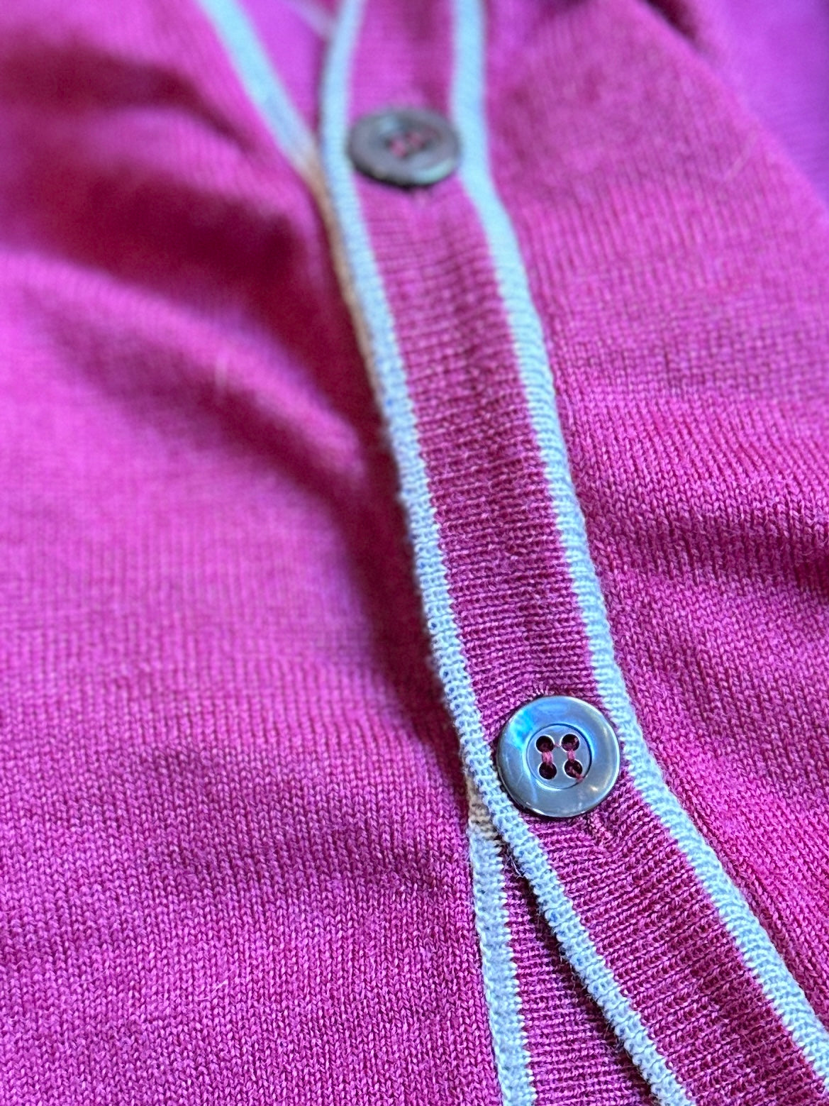 Duchamp London Raspberry Cardigan