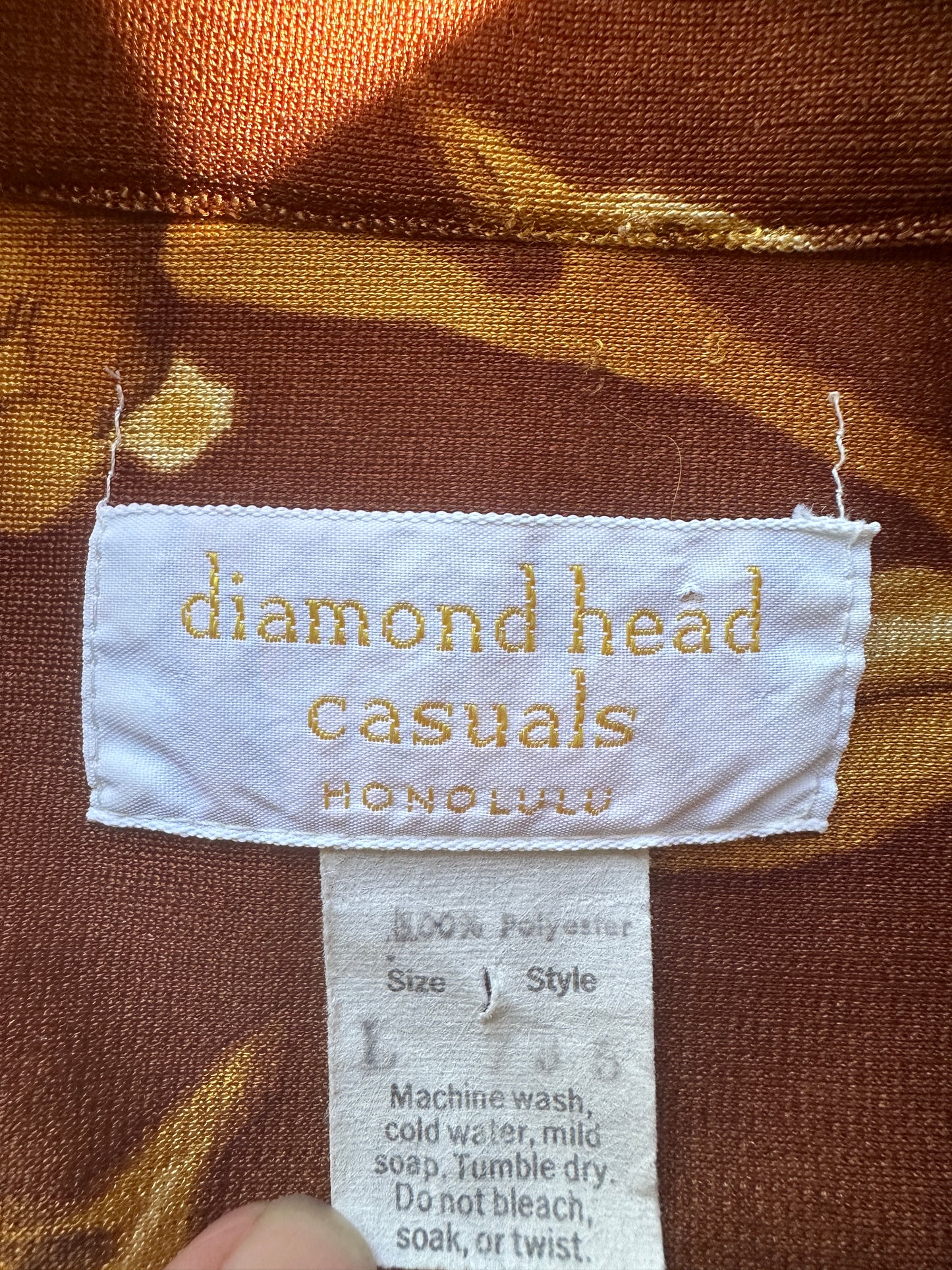 Dreamy Diamond Head Casuals Hawaiian Shirt